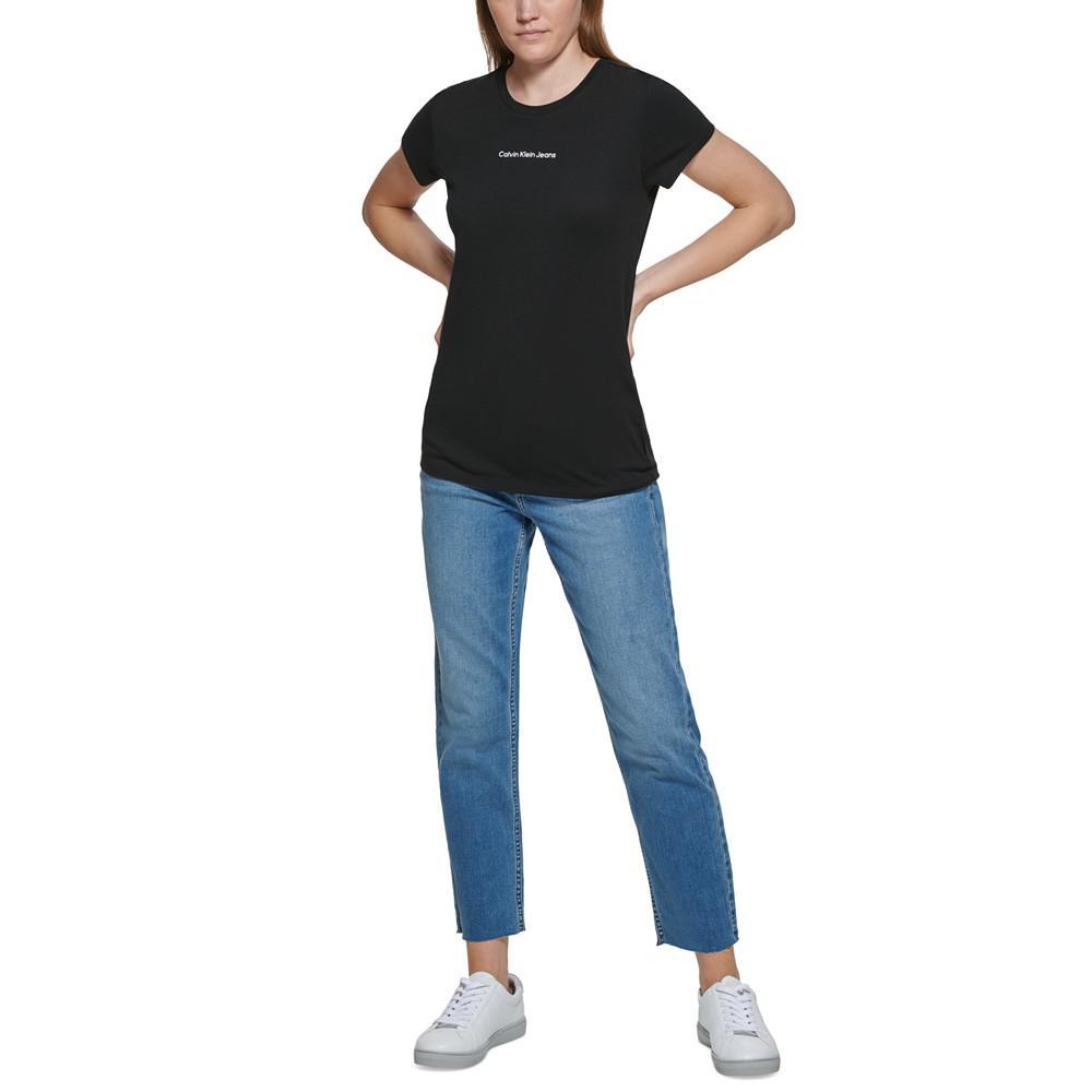 商品Calvin Klein|Women's Iconic Logo T-Shirt,价格¥131-¥146,第7张图片详细描述