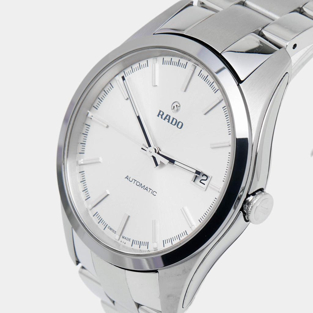 商品[二手商品] Rado|Rado Silver Ceramos Stainless Steel Hyperchrome R32115103 Men's Wristwatch 40 mm,价格¥3929,第4张图片详细描述