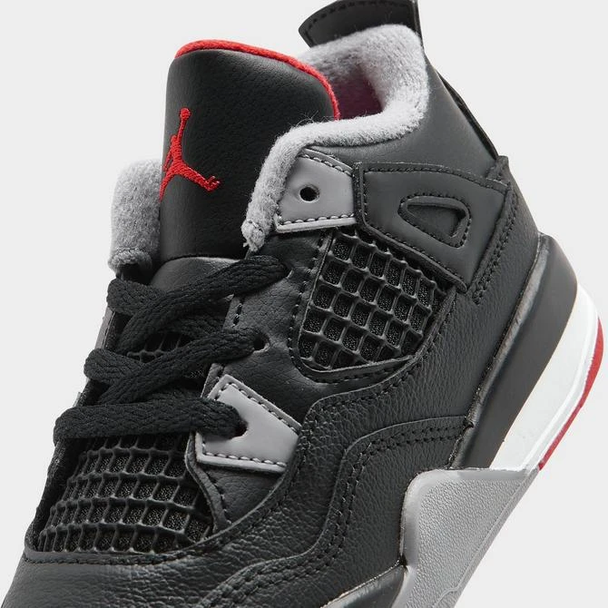 商品Jordan|Kids' Toddler Air Jordan Retro 4 Basketball Shoes,价格¥372,第3张图片详细描述