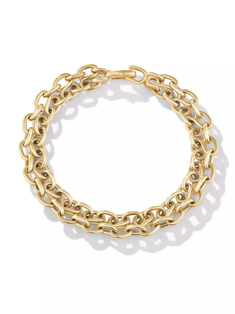 商品David Yurman|Shipwreck Chain Bracelet in 18K Yellow Gold,价格¥65931,第2张图片详细描述