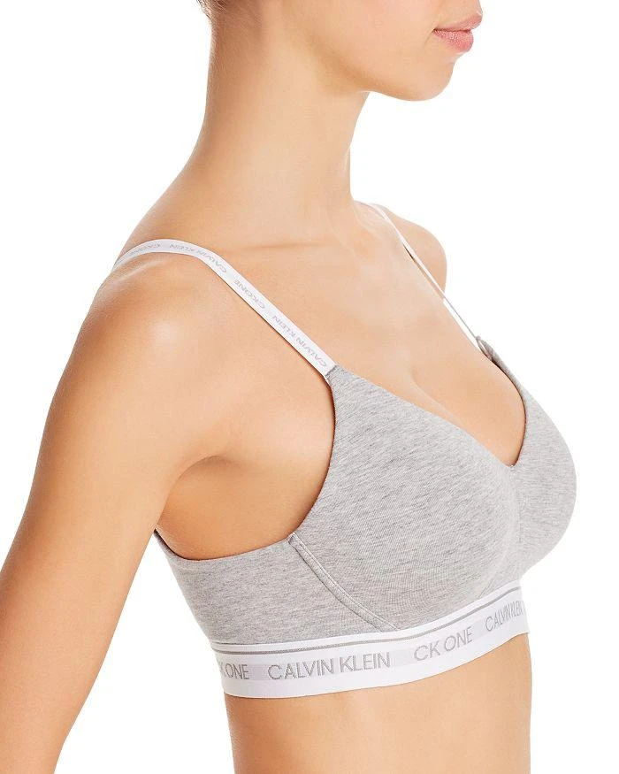 商品Calvin Klein|CK One Logo Print Bralette,价格¥212,第3张图片详细描述