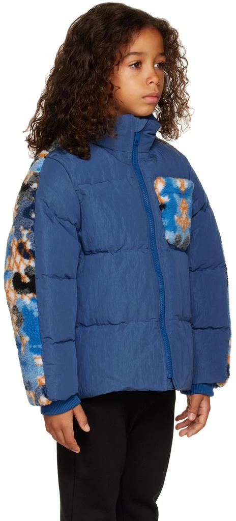 商品Burberry|Kids Blue Naylor Down Jacket,价格¥4384,第2张图片详细描述