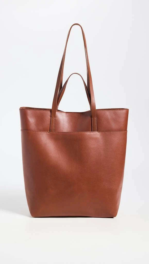 商品Madewell|The Essential Tote in Leather,价格¥1388,第1张图片