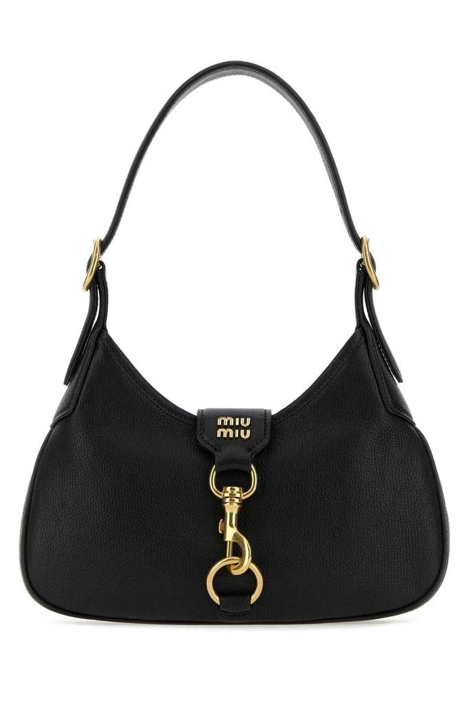 商品Miu Miu|Miu Miu Logo-Lettering Shoulder Bag,价格¥9909,第1张图片