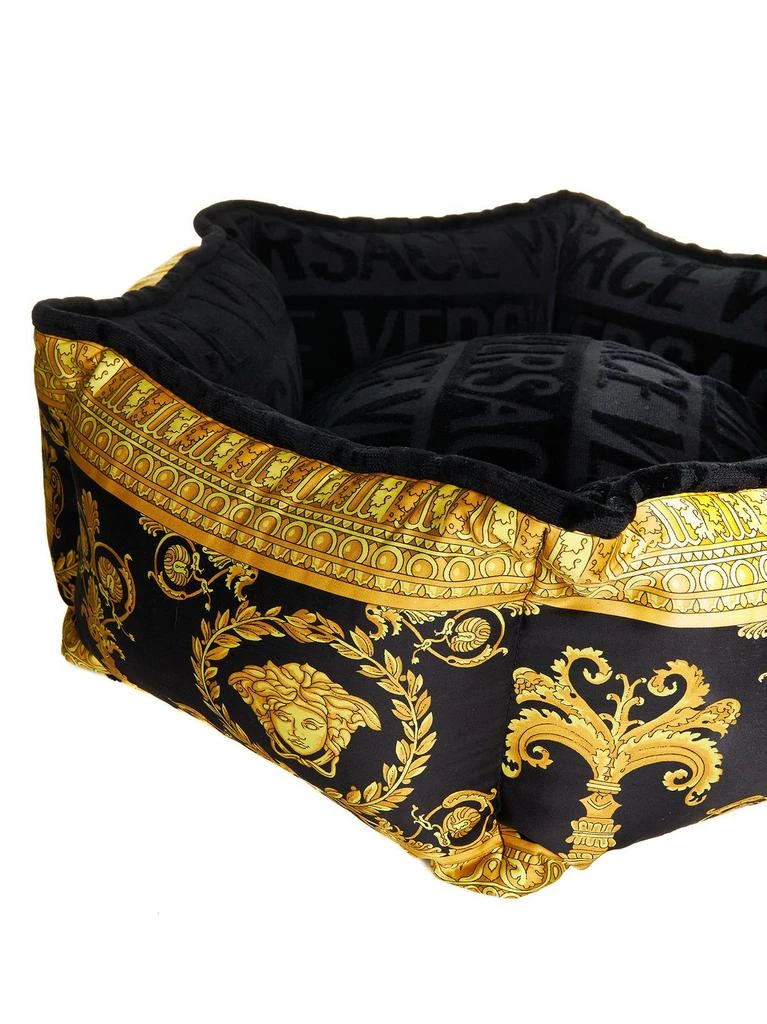 商品Versace|Versace Barocco Printed Textured Padded Pet Bed,价格¥4028,第3张图片详细描述