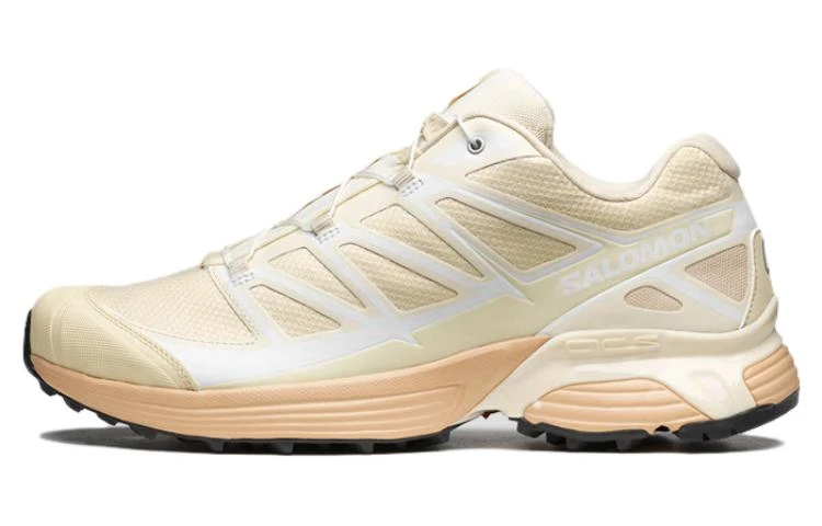 商品[国内直发] Salomon|萨洛蒙 XT-Pathway 抽绳细带 压花鞋面减震防滑 低帮 越野跑步鞋 男女同款 沙黄色,价格¥862,第1张图片