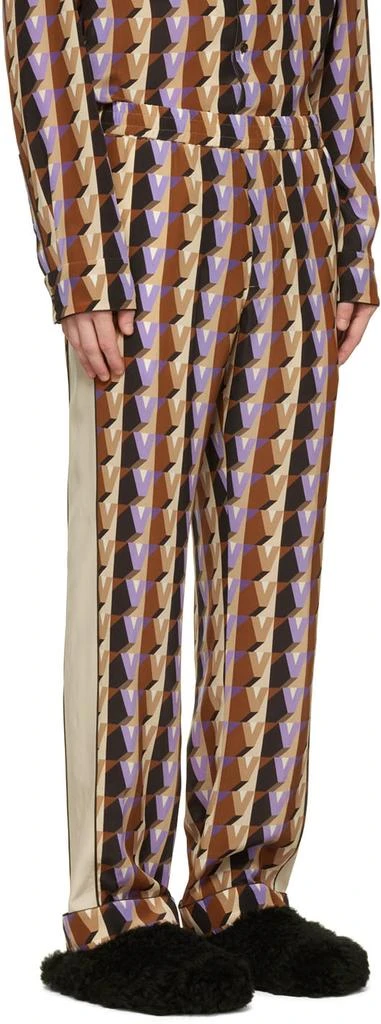 商品Valentino|Multicolor 'V' Pyjama Pants,价格¥3410,第2张图片详细描述
