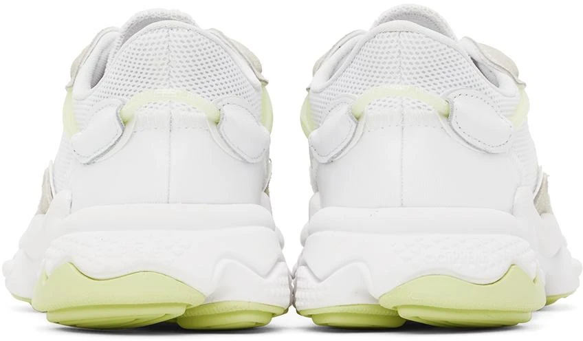 商品Adidas|White & Green Ozweego Sneakers,价格¥352,第2张图片详细描述