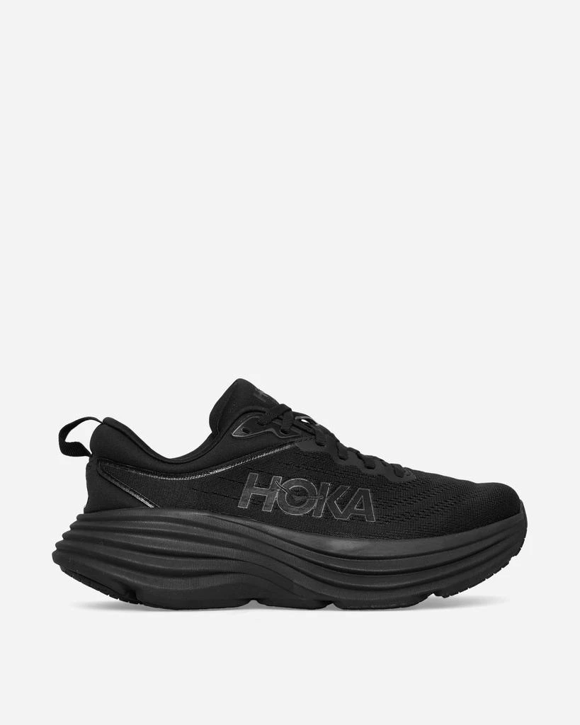 商品Hoka One One|Bondi 8 Sneakers Black,价格¥687,第1张图片