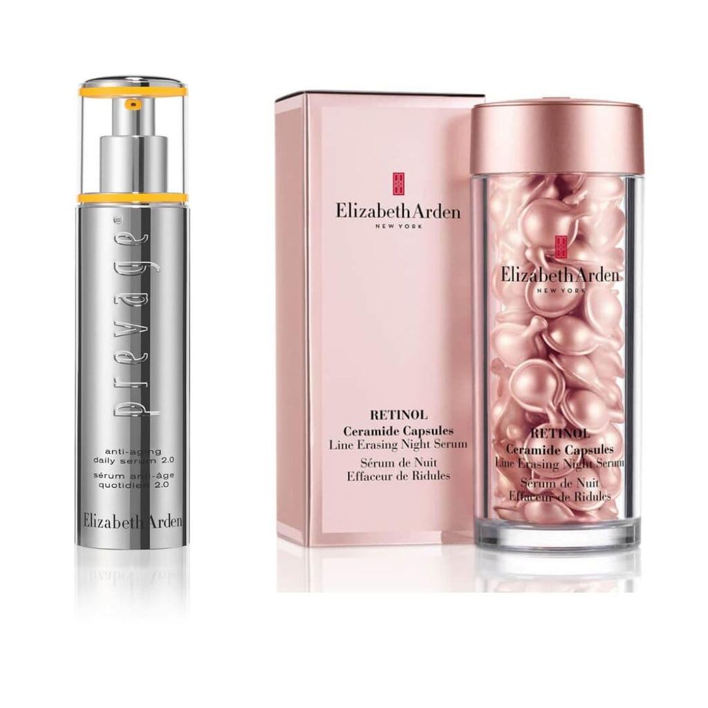 Elizabeth Arden 雅顿 橘灿精华2.0 50ml + 时空焕活夜间多效胶囊精华(粉胶) 60粒商品第1张图片规格展示