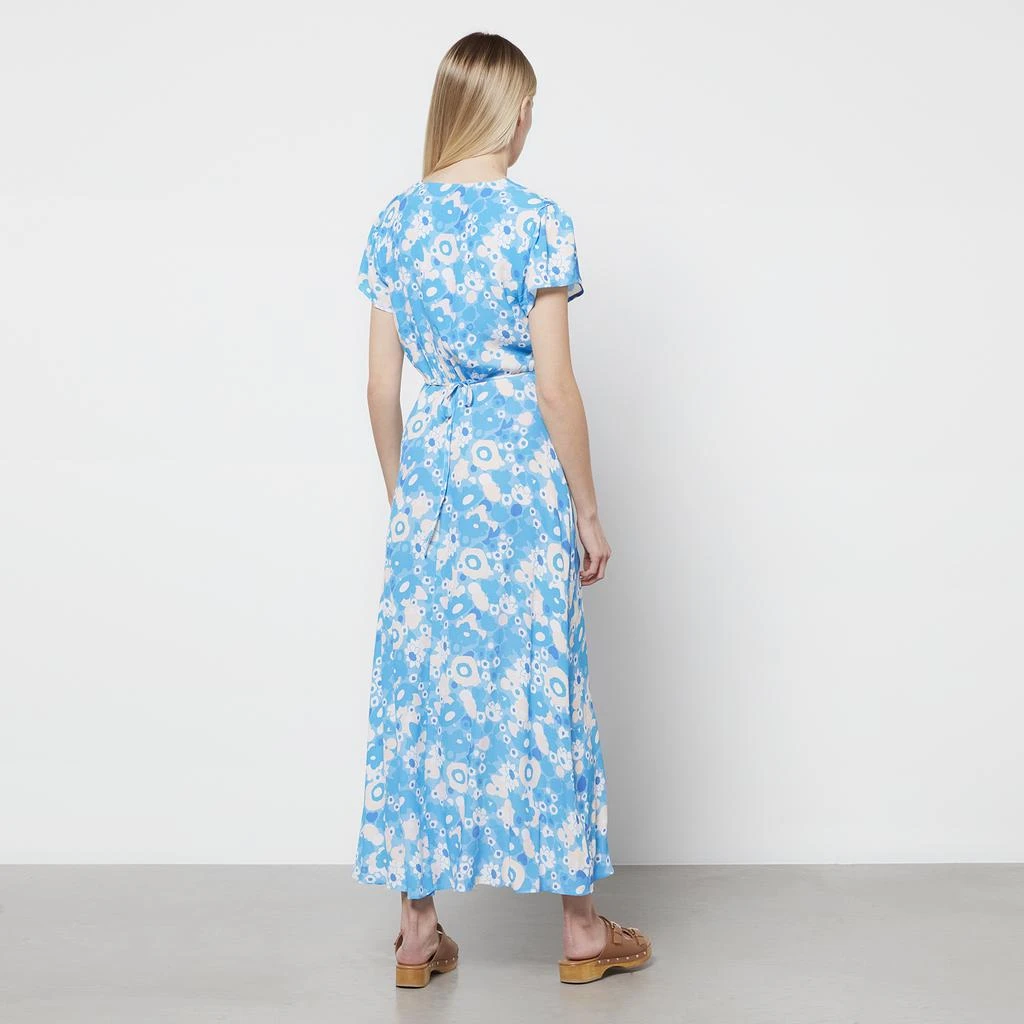 商品Rixo|RIXO Women's Aspen Midi Dresses - Blue Scandi,价格¥792,第2张图片详细描述