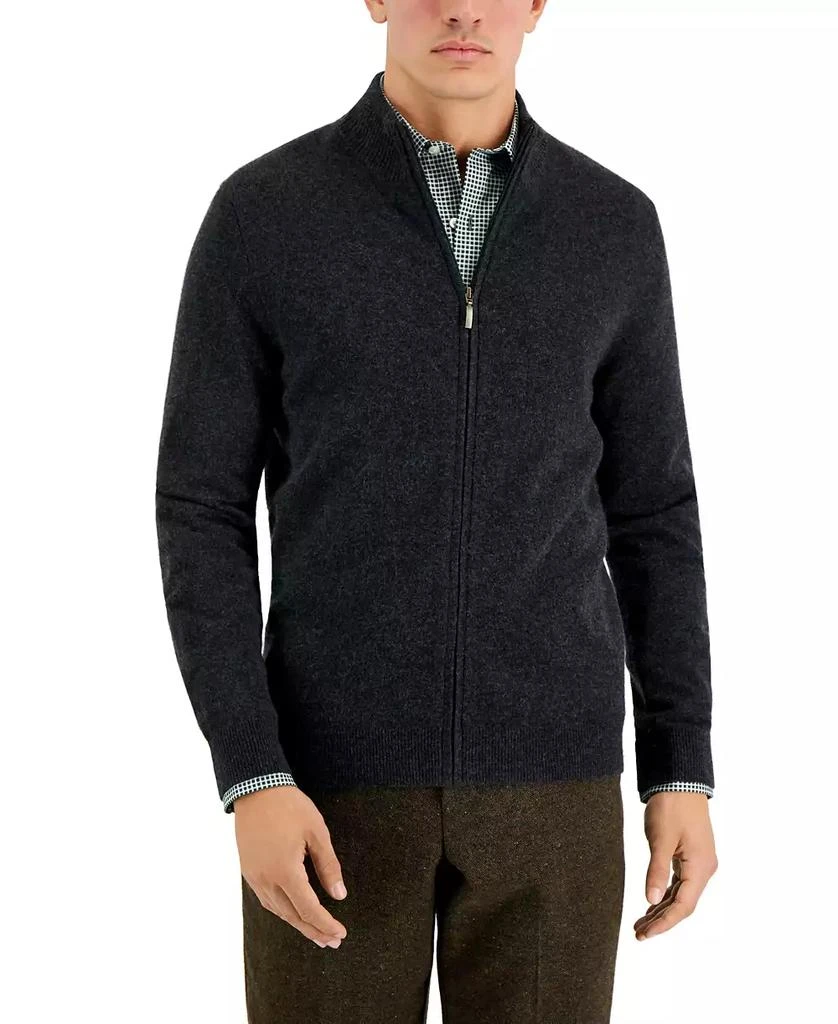 商品Club Room|Men's Full-Zip Cashmere Sweater, Created for Macy's,价格¥380,第1张图片