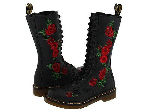 商品Dr. Martens|Vonda 14-Eye Boot,价格¥1520,第1张图片