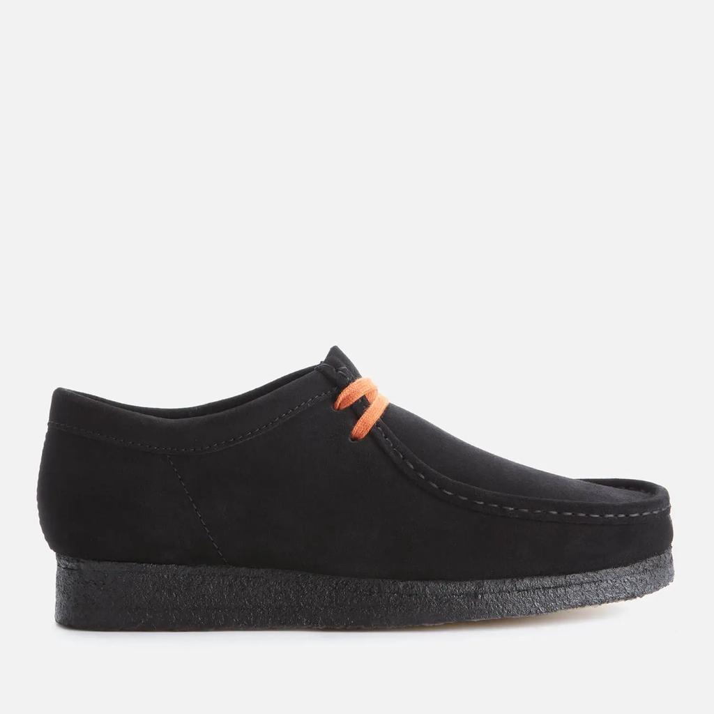 商品Clarks|Clarks Originals Men's Suede Wallabee Shoes - Black,价格¥1064,第1张图片