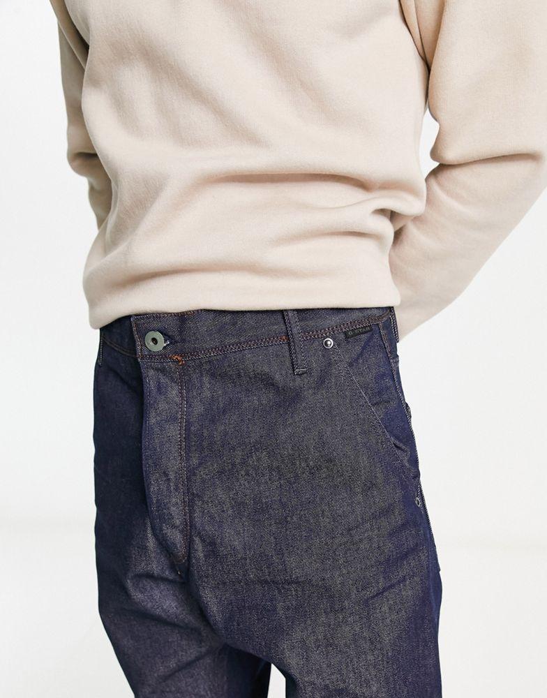商品G-Star|G-Star Grip 3D relaxed tapered jeans in indigo blue,价格¥1008,第6张图片详细描述
