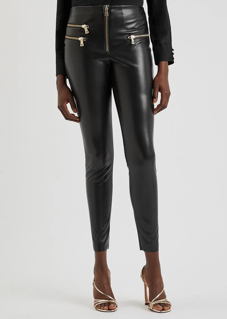 商品Alice + Olivia|Maddox black vegan leather leggings,价格¥3151,第2张图片详细描述