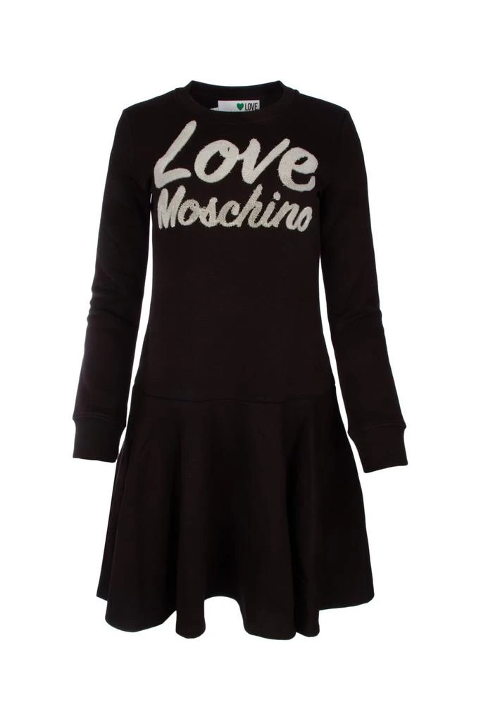 商品Love Moschino|Love Moschino Logo Flocked Mini Dress,价格¥1174,第1张图片