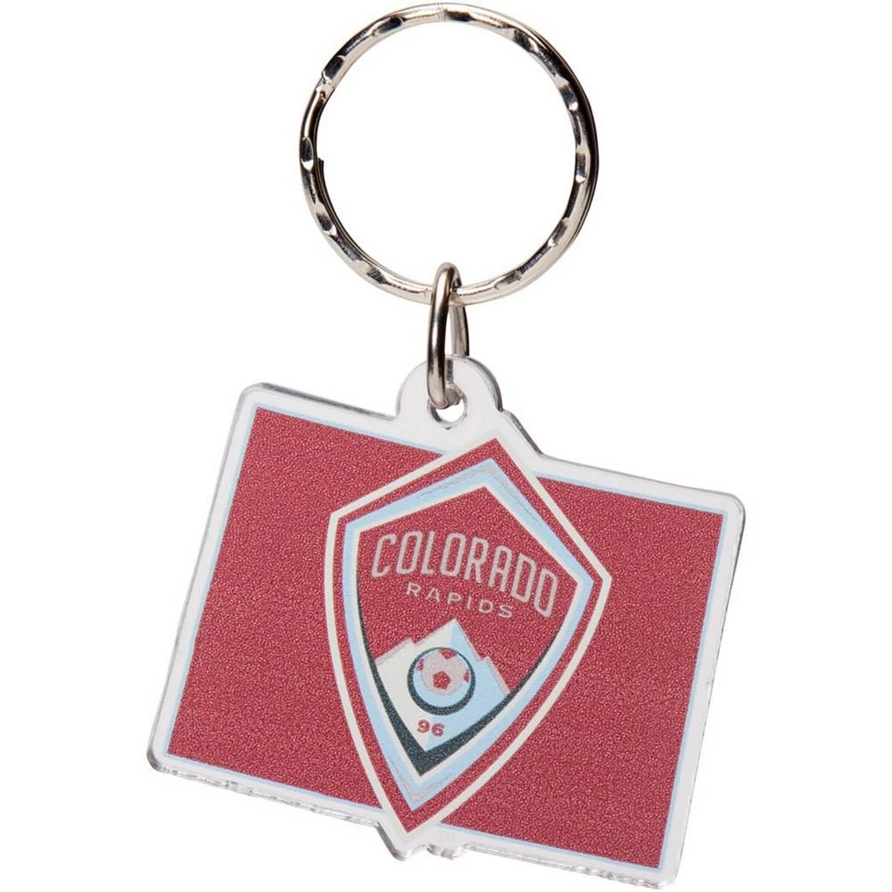 商品Stockdale|Multi Colorado Rapids Acrylic Keychain State Logo,价格¥61,第1张图片