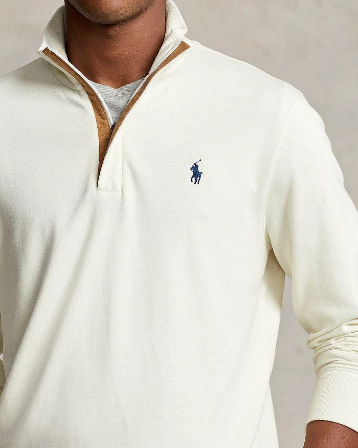 商品Ralph Lauren|Luxury Jersey Quarter-Zip Pullover,价格¥936,第4张图片详细描述