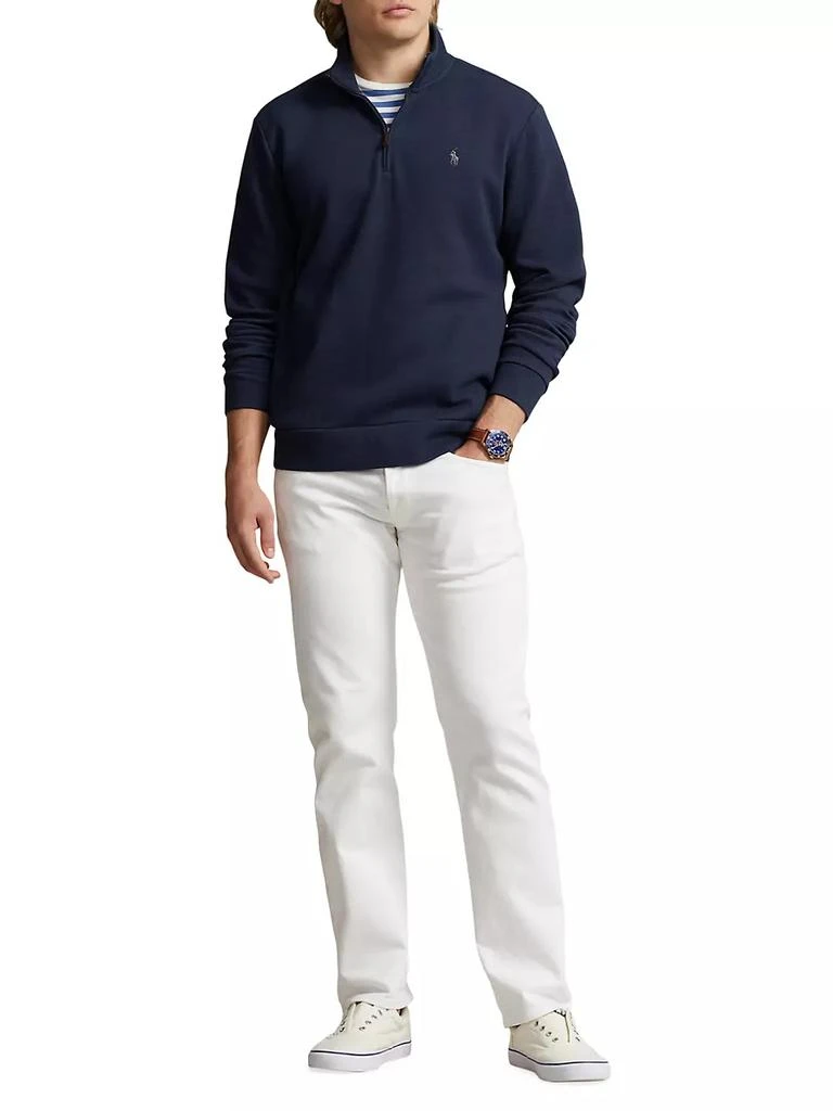 商品Ralph Lauren|Cotton-Blend Quarter-Zip Sweatshirt,价格¥1091,第2张图片详细描述