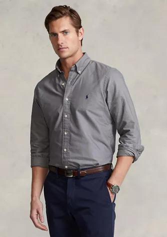 商品Ralph Lauren|Garment-Dyed Oxford Shirt,价格¥733,第1张图片