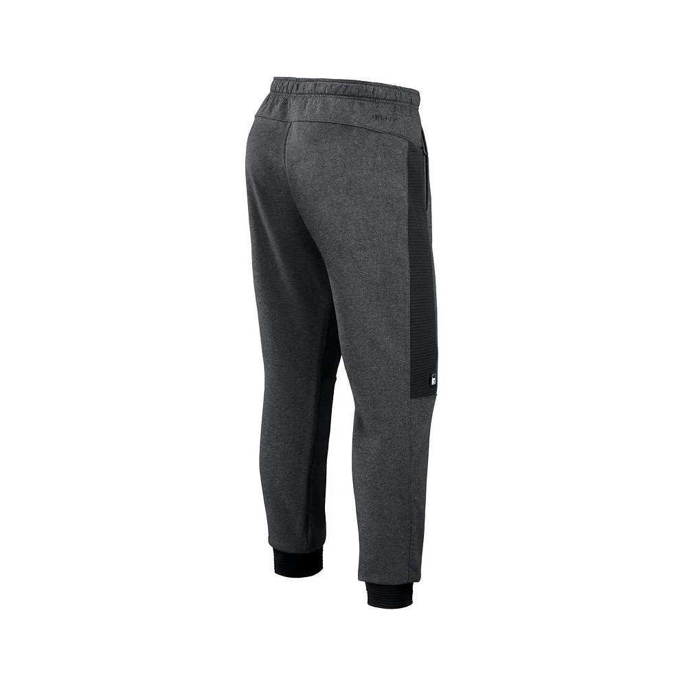 商品NIKE|Men's Heathered Gray, Black New York Yankees Authentic Collection Flux Performance Jogger Pants,价格¥535,第3张图片详细描述