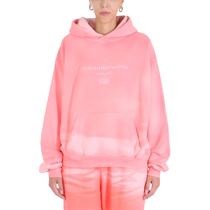 ALEXANDER WANG 桃粉色男士卫衣/帽衫 UCC3211447-674商品第2张图片规格展示