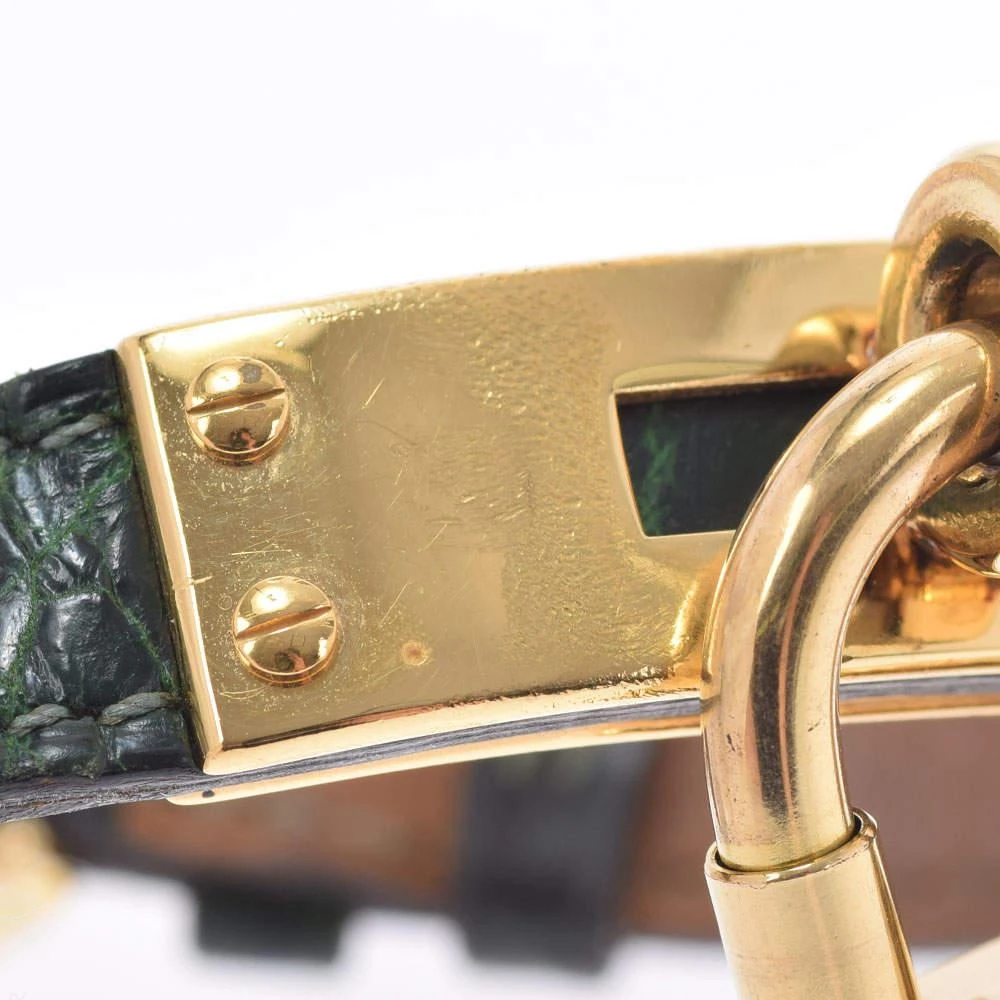 Hermes Champagne Gold Plated Stainless Steel Kelly Women's Wristwatch 20 mm 商品