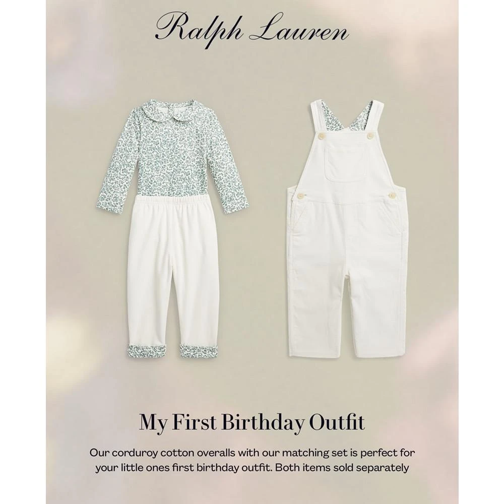 商品Ralph Lauren|Baby Boys Cotton Corduroy Overall,价格¥442,第3张图片详细描述