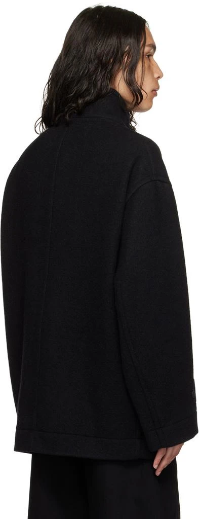 商品Lemaire|Black Boxy Coat,价格¥11036,第3张图片详细描述