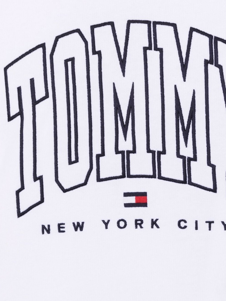 Tommy Hilfiger 男童卫衣 KG0KG06522TYBR 白色商品第2张图片规格展示