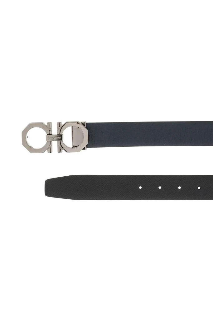 商品Salvatore Ferragamo|REVERSIBLE LEATHER BELT WITH GANCINI LOGO,价格¥3264,第2张图片详细描述