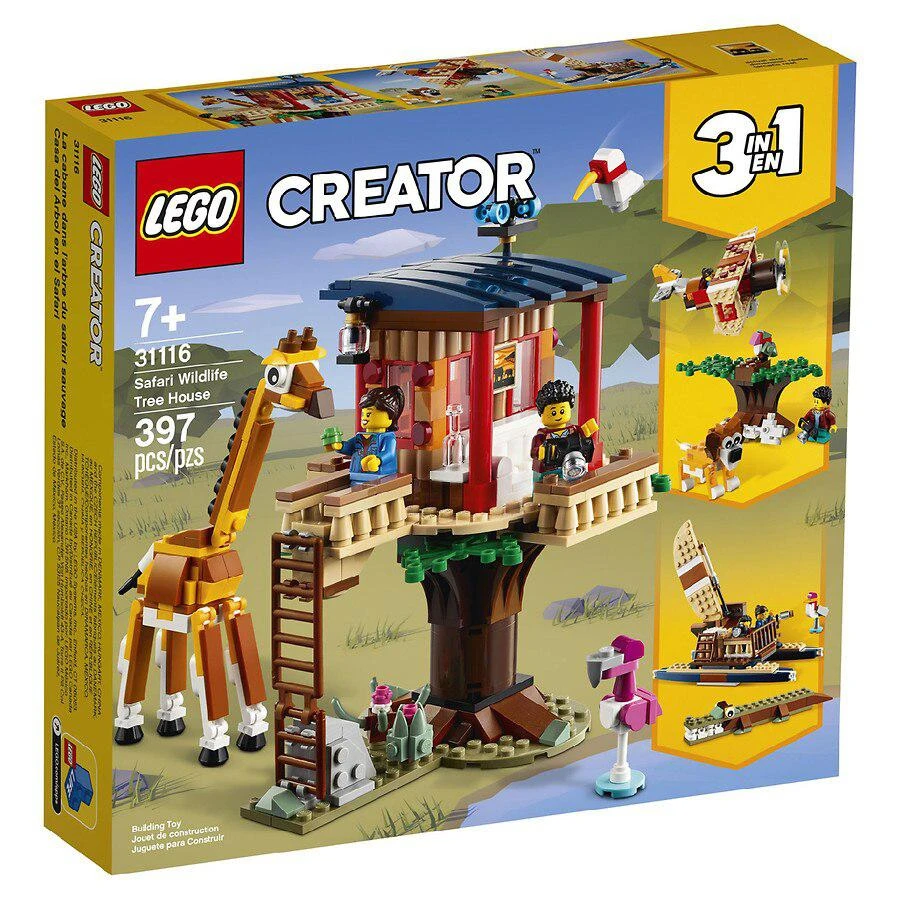 商品LEGO|Safari Wildlife Tree House 31116,价格¥246,第4张图片详细描述
