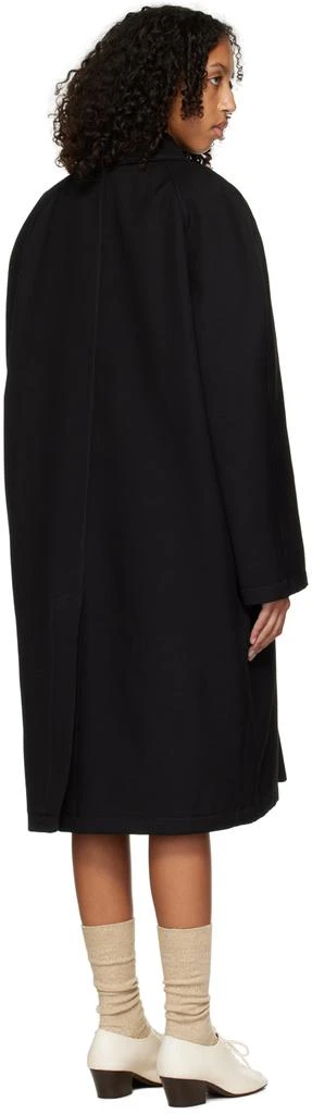 商品Lemaire|Black Crombie Coat,价格¥6099,第3张图片详细描述