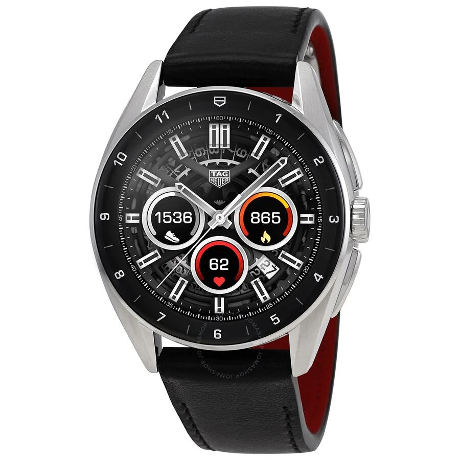 商品TAG Heuer|Connected Quartz Analog-Digital Black Dial Men's Smart Watch SBR8010.BC6608,价格¥11962,第1张图片
