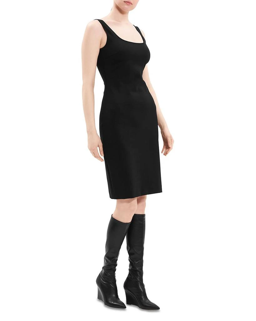 Slim Scoop Neck Dress 商品