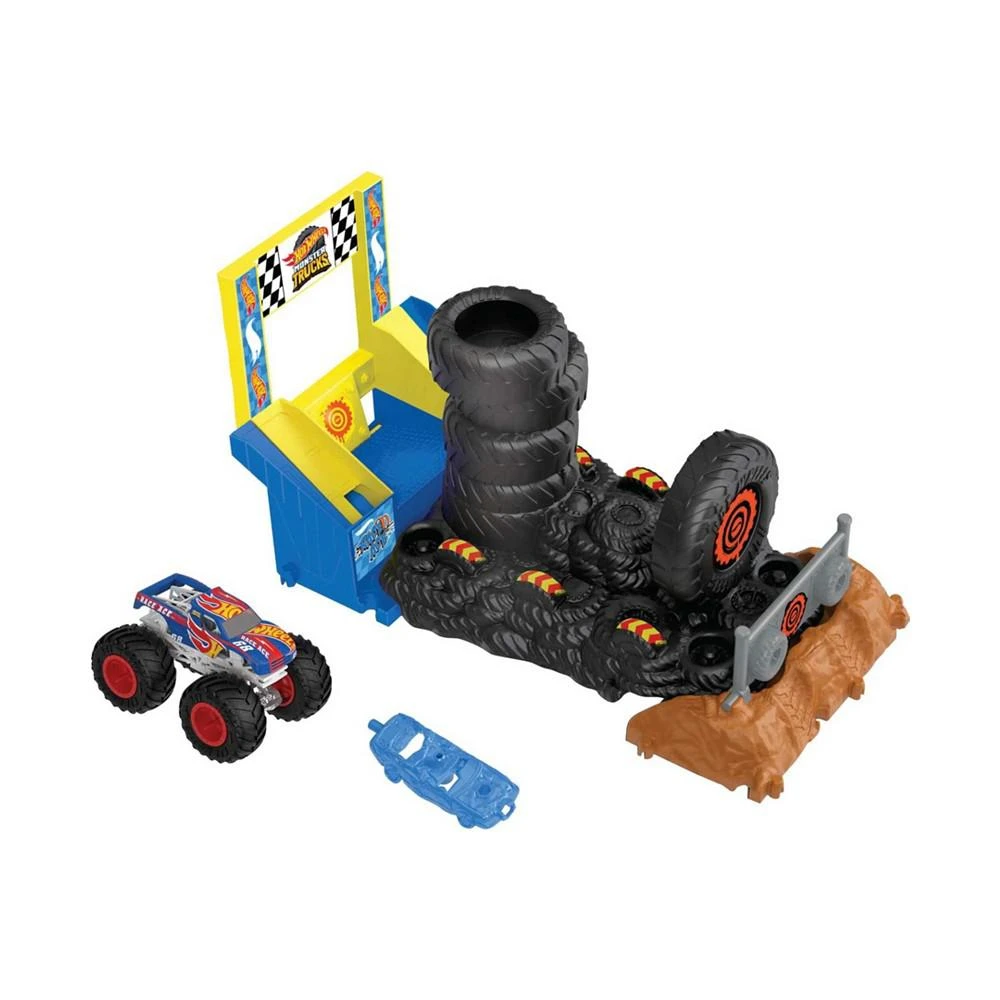 商品Hot Wheels|Monster Trucks Arena Smashers Race Ace Smash Race Challenge Playset,价格¥83,第1张图片