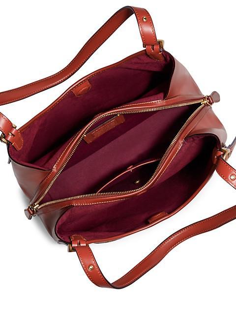 商品Coach|Lori Leather Shoulder Bag,价格¥3143,第4张图片详细描述