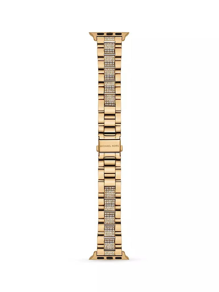 商品Michael Kors|Goldtone Stainless Steel & Crystal Apple Watch® Bracelet/38MM & 40MM,价格¥1462,第1张图片