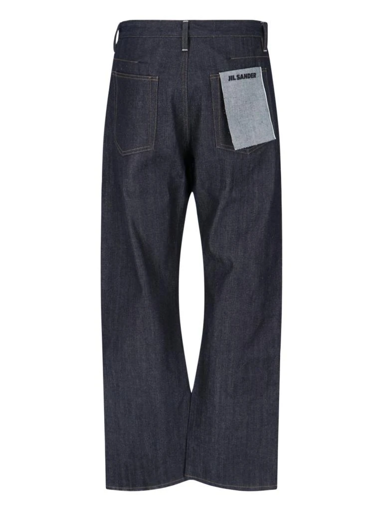 商品Jil Sander|Jil Sander Mid-Rise Straight Leg Jeans,价格¥3677,第2张图片详细描述