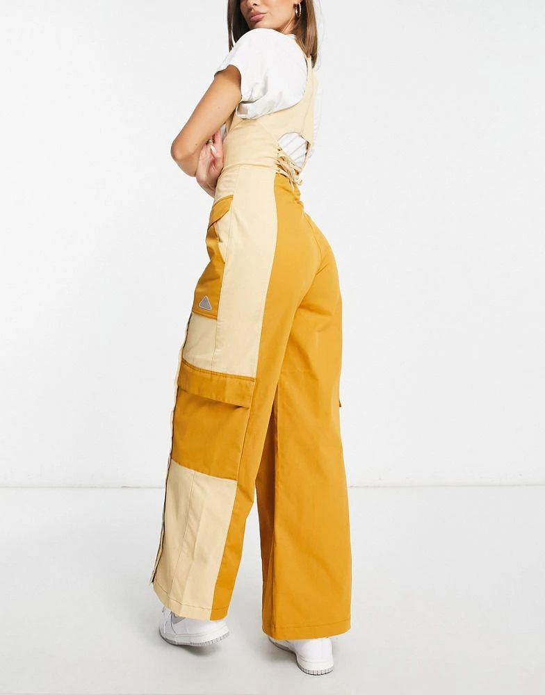 商品Jordan|Jordan 23 Engineered Chicago corset trousers in sesame beige,价格¥534,第2张图片详细描述