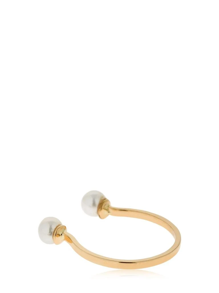 商品DELFINA DELETTREZ|18kt Double Pearl Ring,价格¥6428,第3张图片详细描述