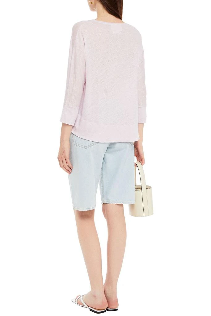 商品ba&sh|Slub linen-jersey top,价格¥218,第3张图片详细描述