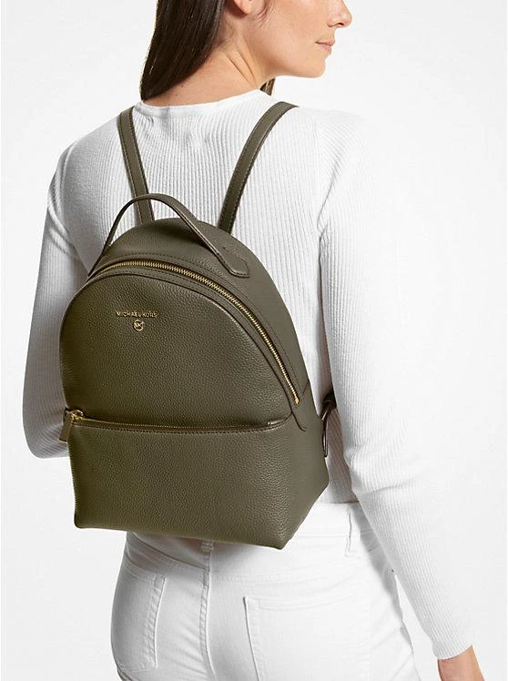 商品Michael Kors|Valerie Medium Pebbled Leather Backpack,价格¥1184,第4张图片详细描述