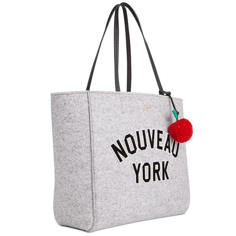 商品Kate Spade|Nouveau York Hallie Medium Tote,价格¥584,第4张图片详细描述