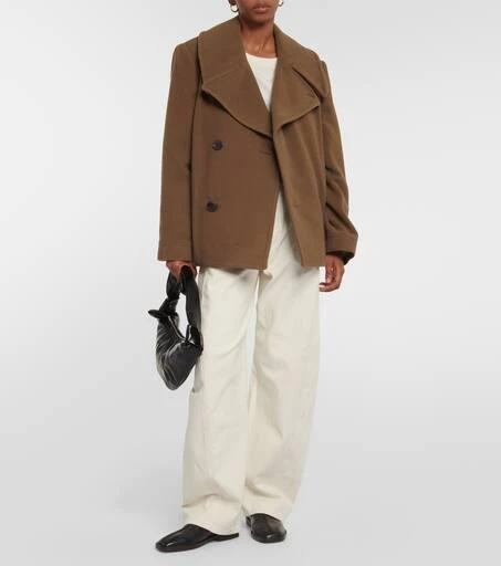 商品Lemaire|短款羊毛大衣,价格¥8679,第2张图片详细描述