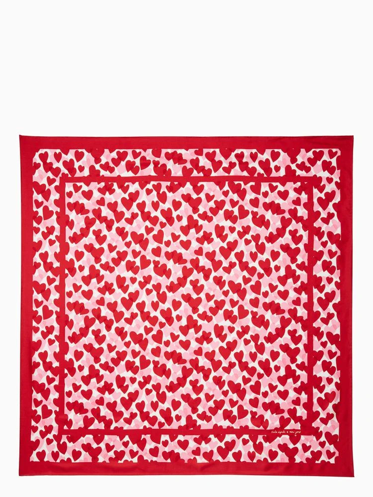商品Kate Spade|heart party square scarf,价格¥406,第1张图片