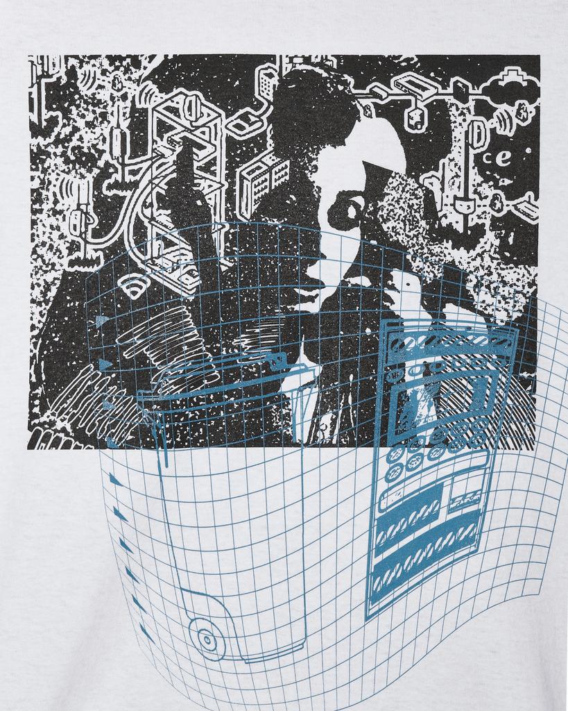 Modulator Under The Grid T-Shirt White商品第5张图片规格展示