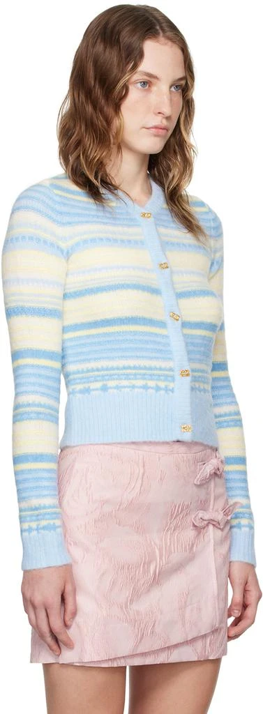 商品Ganni|Blue Striped Cardigan,价格¥994,第2张图片详细描述