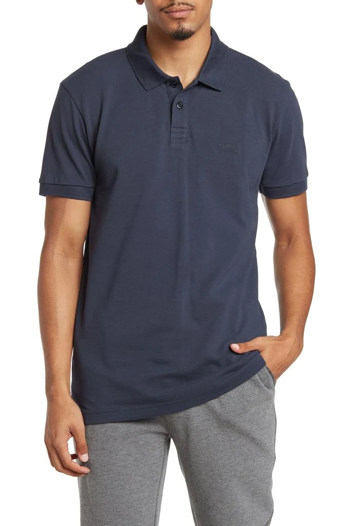 商品Hugo Boss|男士舒适棉质 Polo 衫,价格¥455,第1张图片